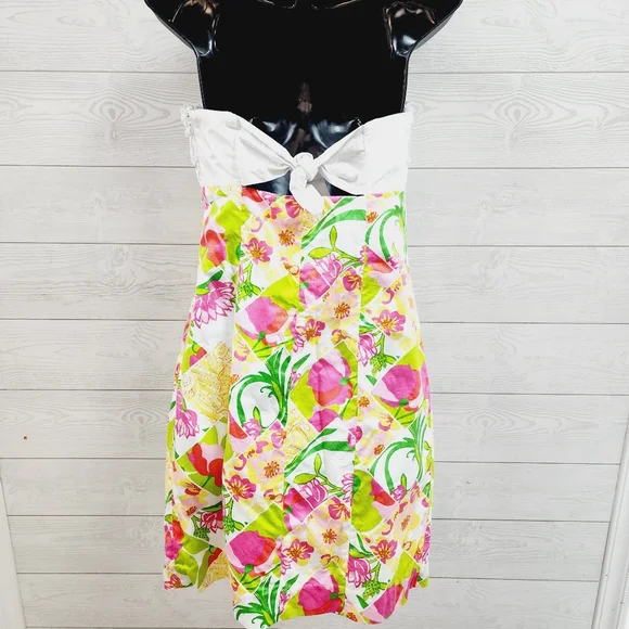 Lilly Pulitzer Strapless Cocktail‎ Dress - Picture 6 of 10